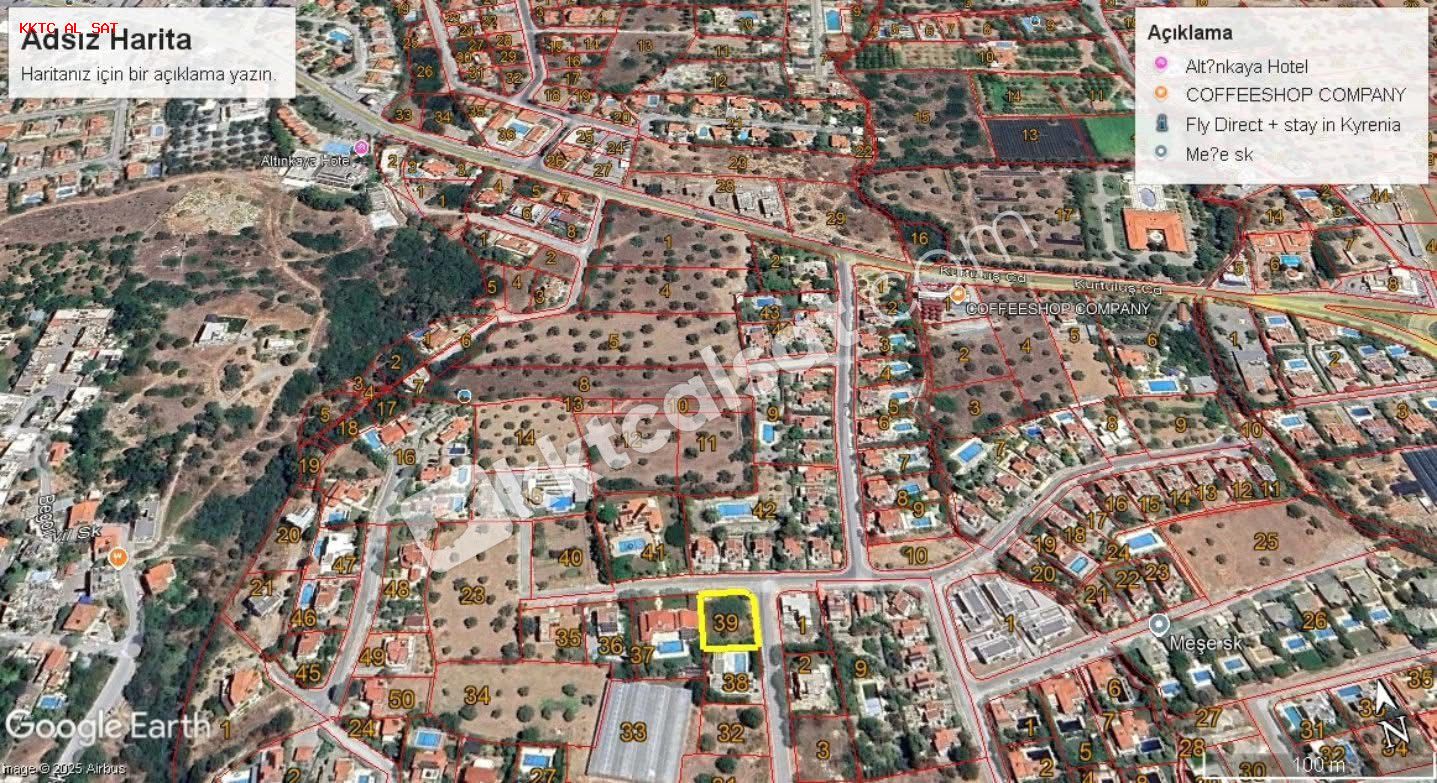 OZANKÖY VİLLA YAPIMINA UYGUN ARSA!! — Girne — фото 3 из 3