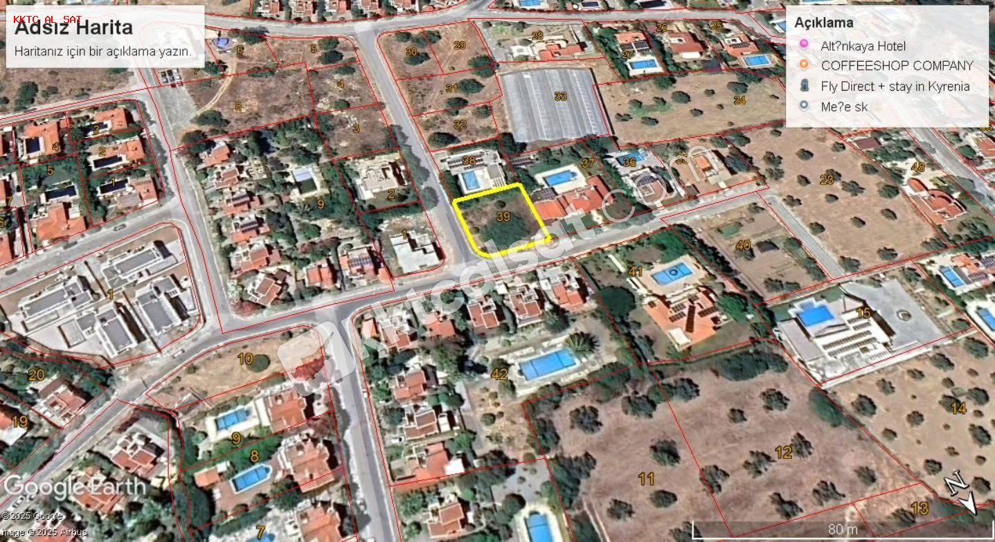 OZANKÖY VİLLA YAPIMINA UYGUN ARSA!! — Girne — фото 1 из 3