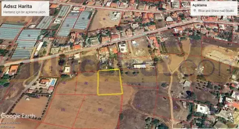 GÜZELYURT’TA MÜSTAKİL EV YAPIMINA UYGUN GENİŞ ARSA — фото 1 из 4