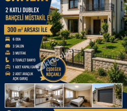 DOĞANCI(ELYE)’ de Dublex bahçeli müstakil satılık Konut