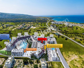 GİRNE ESENTEPE’ DE SOSYAL DONATILI SATILIK 1+0, 1+1, 2+1 SATILIK  DAİRELER (KOD 128)